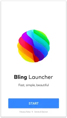 Bling Launcher android App screenshot 0